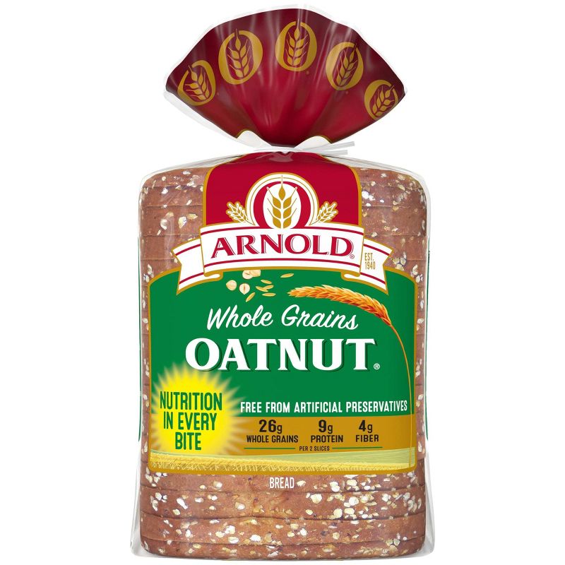 Arnold Oatnut Bread - 24oz, 1 of 11