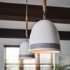 Hinkley Lighting Nash 1 - Light Pendant in  Heritage Brass/Black - 2 of 2