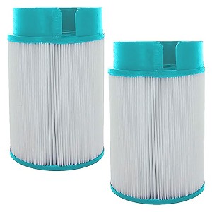 Hurircane 2 Pack HF-SOFT09-01 Advanced Spa Filter Cartridge Replacement for Soft Tub 5020 Snap in Unifilter Cartridge for 2009 and Newer Soft Tubs - 1 of 4