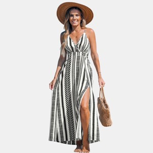 chinese dress ladies Elira Strapless Sequined Bow Maxi Dress – Aclosy main image 1