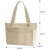 Generic Tote Bag for Women Shoulder Bag Work Bags with Zipper Lightweight Handbags - 2 of 4