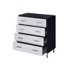 PAGED Elegant Chest of Drawers Storage Cabinet with Drawers and Sturdy Wooden Sled Base for Living Room, Hallway, Office - 3 of 4