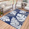 Waterproof Outdoor Rug – Reversible Plastic Mat for RV, Patio, Deck, Beach, Picnic, Camping, Backyard - 3 of 4