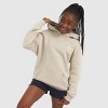 Girls' Champion Oversized Fleece Graphic Hoodie - 4 of 4