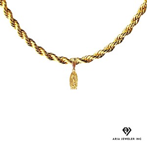 Aria Jeweler Chain with Simple St. Mary Pendant - 1 of 4