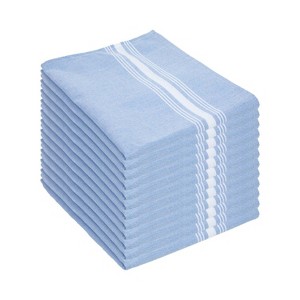 Arkwright Bistro Napkins (12 Pack), Spun Polyester, 18x22 in., Striped Color Options - 1 of 4