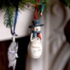 Pavilion Gift Company - Missing You - 4" Snowman Ornament - Tree Ornaments - 2 of 4