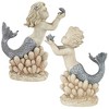 Design Toscano Gifts from the Sea Mermaid and Merboy Statues: Set of Two - 4 of 4