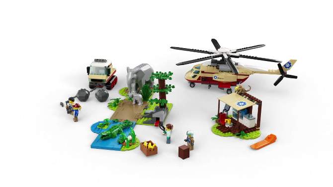 LEGO City Wildlife Rescue Operation 60302 Building Kit, 2 of 8, play video