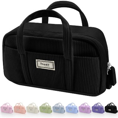 Paaaawaters Large Pencil Case Pouch, Extra Big Pencil Bag with 5 Compartments, Pen Bag Wide Opening