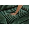 74" Corduroy Loveseat Sofa with Removable Cushions & Accent Pillows - 4 of 4