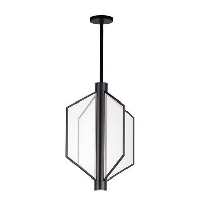 ET2 Lighting Telstar 4 - Light Pendant in  Black