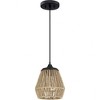 Quoizel Lighting Romain 1 - Light Pendant in  Earth Black - 2 of 3