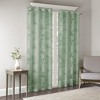 Gracie Mills Zephyr Costal Lightweight Burnout Sheer Window Curtain - 3 of 4
