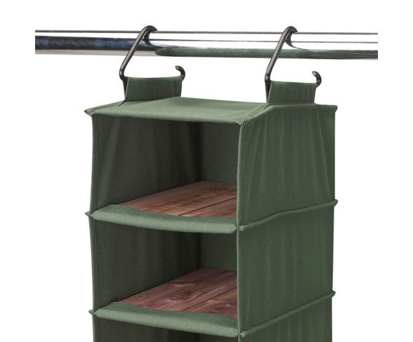 Design Trend&#174; CedarStow&#153; 10-Shelf Hanging Shoe Organizer with Red Cedar Panels