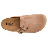 Corkys Womens One For The Books Slip On Mules, Camel Faux Suede - 4 of 4