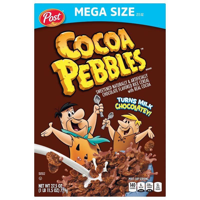 Cocoa Pebbles Breakfast Cereal , 3 of 14
