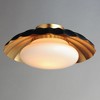 Maxim Lighting Primrose 1 - Light Flush Mount in  Black/Gold Leaf - 3 of 4