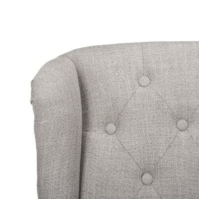 Gray High Back Fabric Executive Swivel Desk Chair