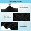 Unique Bargains Polyester Rectangular Stretchy Elastic Stool Cover - 3 of 4
