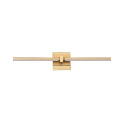 ET2 Lighting Dorian 1 - Light Wall Light in  Gold