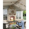 Urban Ambiance Luxury Industrial Indoor or Outdoor Ceiling Fan,  15.5"H x 96"W,  Matte White, UHP9130 - 2 of 4
