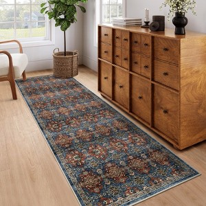 Coucheta Area Rugs for Living Room, Washable Area Rug, Rugs for Bedroom, Kitchen, Vintage Boho Carpet, Soft Non-Slip, Area Rug for Office Dining Room - 1 of 4