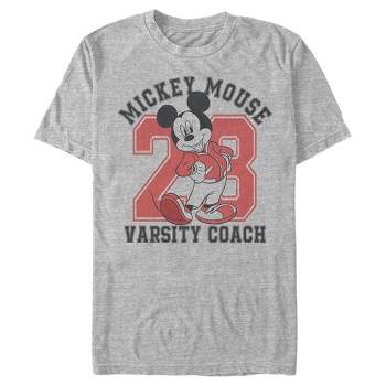 Men's Mickey & Friends Varsity Coach 28 Mickey T-Shirt