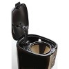 Capresso 12 Cup Coffee Maker: Drip Machine, Electric, Black & Silver, 900W, Glass Carafe, Basket Filter, Ground Coffee - 4 of 4