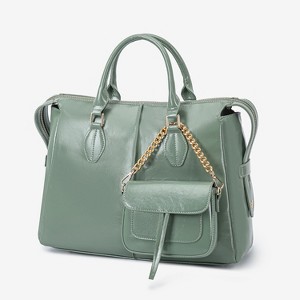 MKF Collection Yareli Women’s Vegan Leather Tote & Mini Crossbody Bag by Mia K – 2 pcs - 1 of 4