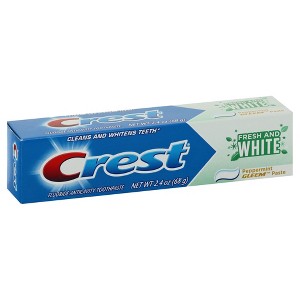 Crest Peppermint Gleem Paste Fluoride Anticavity Toothpaste 2.4 oz - 1 of 4