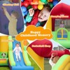 Infans Inflatable Bounce Castle Kids Jumping House w/ Ocean Balls & 735W Air Blower - 4 of 4