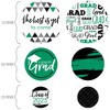 Big Dot of Happiness 2025 Green Graduation Party Giant Circle Confetti - Party Decorations - Large Confetti 27 Count - 2 of 4