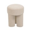 Meridian Furniture,Larson Polyester Fabric Ottoman/Stool - 4 of 4