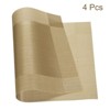 Unique Bargains Heat Resistant Washable Woven PVC Kitchen Placemat 4 Pcs - 3 of 3