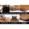 A1HC Natural Coir Doormat for Outdoor Entrance, Anti-Shed Treated Durable Front Door Mat 23x38 - 2 of 4