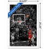 Trends International Michael Jordan - The Shot Framed Wall Poster Prints - 3 of 4