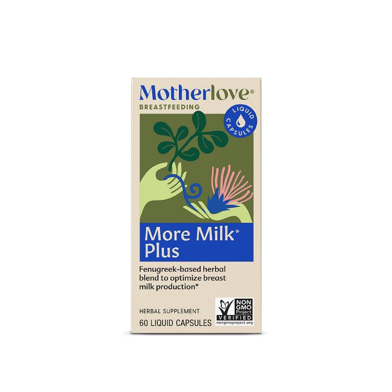 Motherlove More Milk Plus Vegan Capsules - 60ct Non-GMO Capsules, 4 of 8