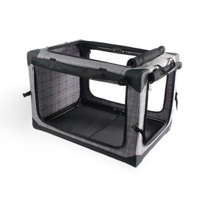 Allforpaws Foldable Pet Travel Crate - 1 of 4