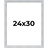 PosterPalooza | Classic Silver Picture Frame - UV Acrylic, Foam Board Backing, Hanging Hardware - 2 of 4