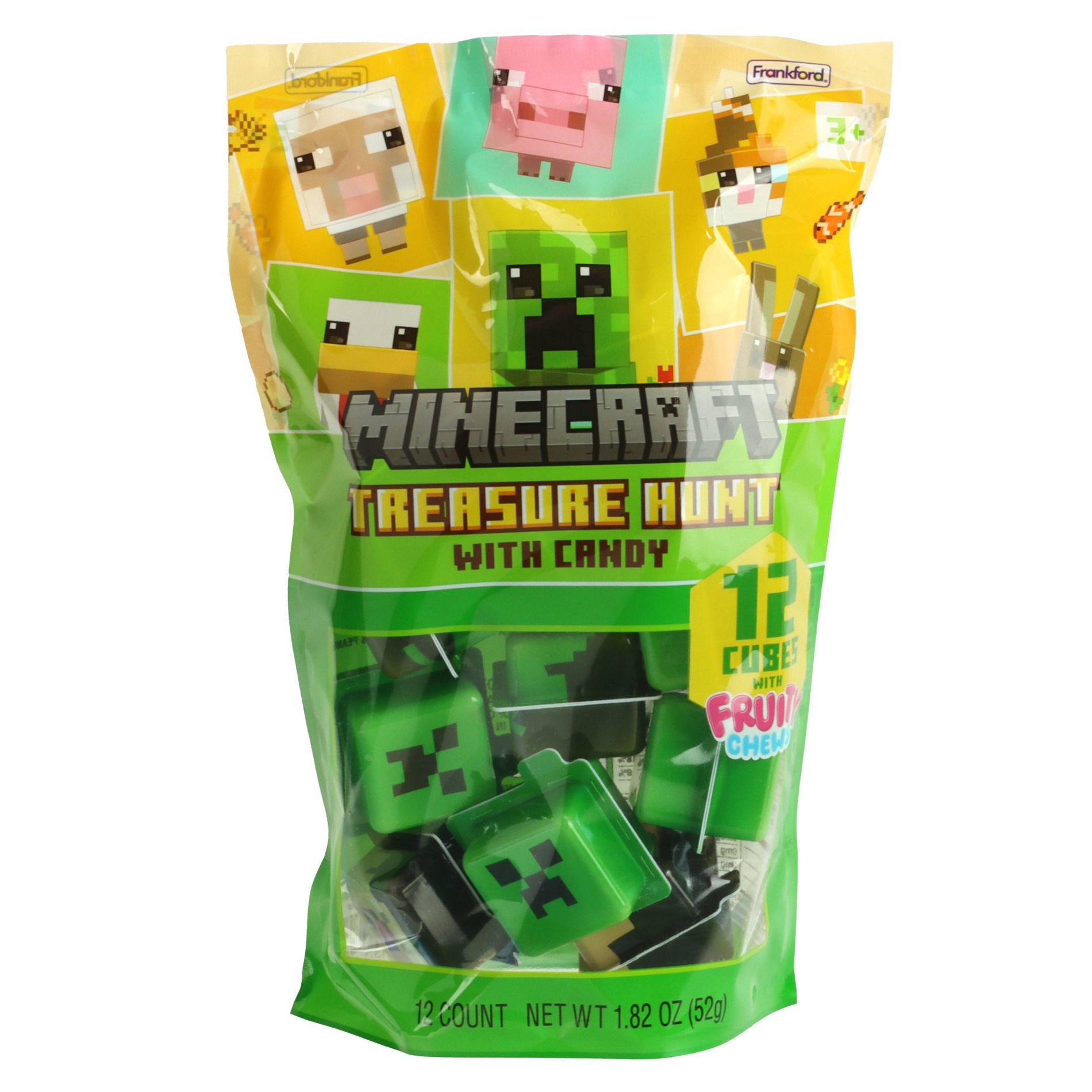 Minecraft Creeper Egg Hunt Candy - 1.82oz/12ct