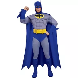 DC Comics Deluxe Muscle Chest Batman Men's Costume