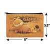 Garfield Laying Down Makeup Cosmetic Bag Organizer Pouch - 4 of 4