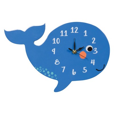 Trend Lab Blue Whale Wall Clocks - Blue