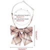 INSPIRE CHIC Women's Plaid Uniform Pre-tied Knot Cute Stylish Colorful Bow Ties - 2 of 4