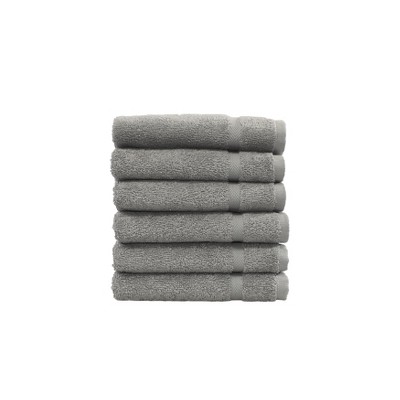 Linum Home Textiles 100% Turkish Cotton Denzi Washcloths (Set of 6)