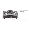 Salton Portable Cooktop Single - Black - 3 of 4