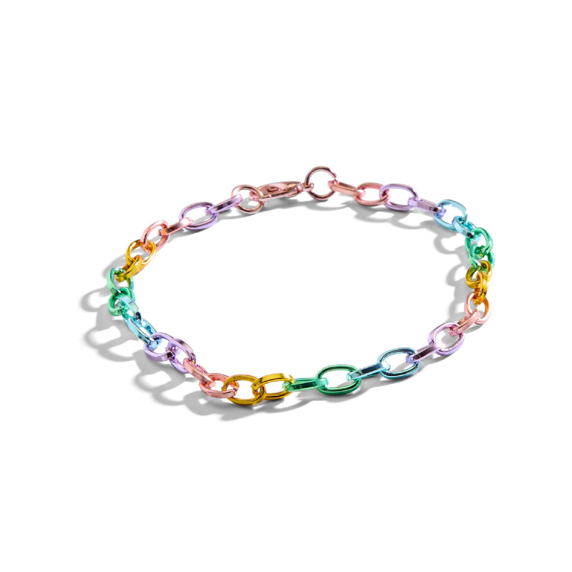 FAO Schwarz Charm Squad Rainbow Bracelet
