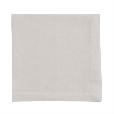 Park Designs Linen Napkin Bleached White - Set of 4