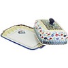 Blue Rose Polish Pottery M080 Manufaktura Large Butter Dish - 2 of 3